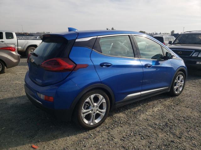 1G1FW6S00K4140076 - 2019 CHEVROLET BOLT EV LT BLUE photo 3