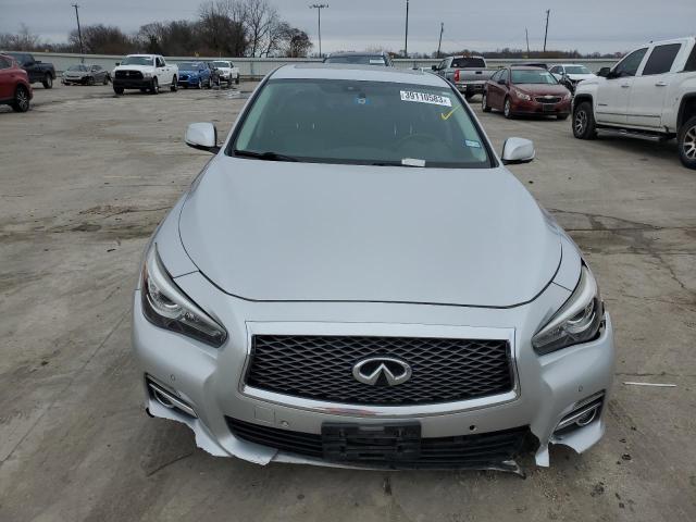 JN1BV7AP2FM344111 - 2015 INFINITI Q50 BASE SILVER photo 5