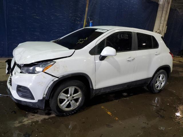 3GNCJKSB8KL325481 - 2019 CHEVROLET TRAX LS WHITE photo 1