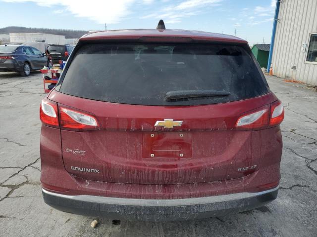 2GNAXUEV9M6149815 - 2021 CHEVROLET EQUINOX LT RED photo 6