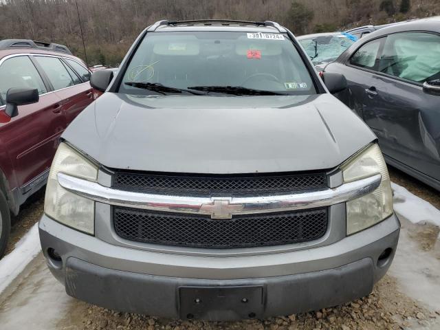 2CNDL73F256021606 - 2005 CHEVROLET EQUINOX LT SILVER photo 5