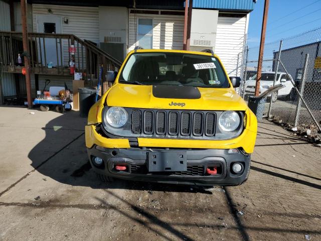 ZACCJBCTXGPD94607 - 2016 JEEP RENEGADE T YELLOW photo 5