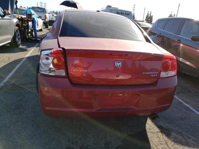 2B3CA3CV3AH233789 - 2010 DODGE CHARGER SXT RED photo 6