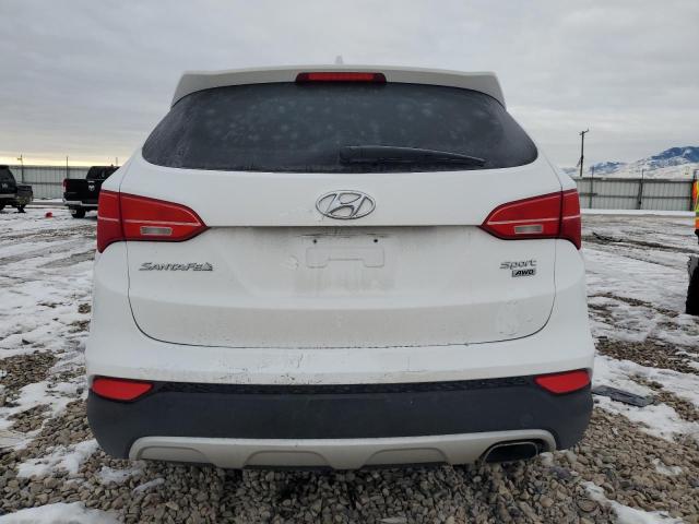 5XYZTDLB0GG376012 - 2016 HYUNDAI SANTA FE S WHITE photo 6