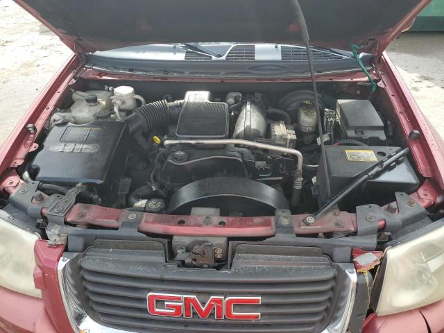 1GKDS13S952313322 - 2005 GMC ENVOY RED photo 12