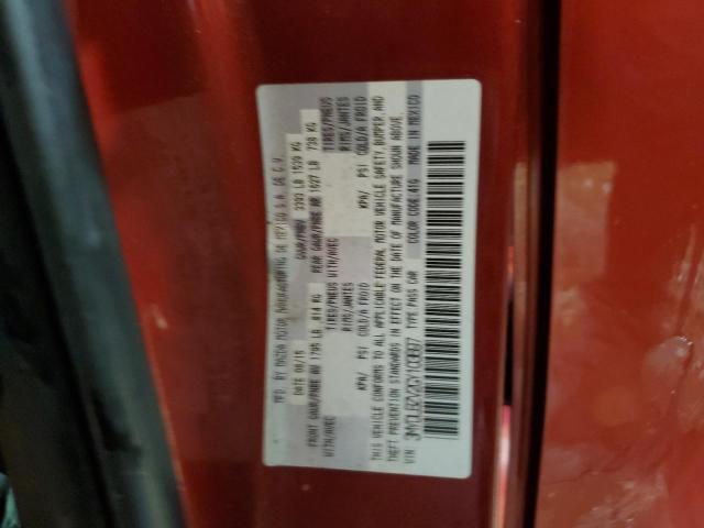 3MYDLBZV2GY103697 - 2016 TOYOTA SCION IA RED photo 13