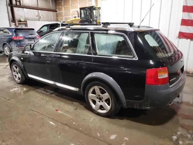 WA1YD64B53N094822 - 2003 AUDI ALLROAD BLACK photo 2