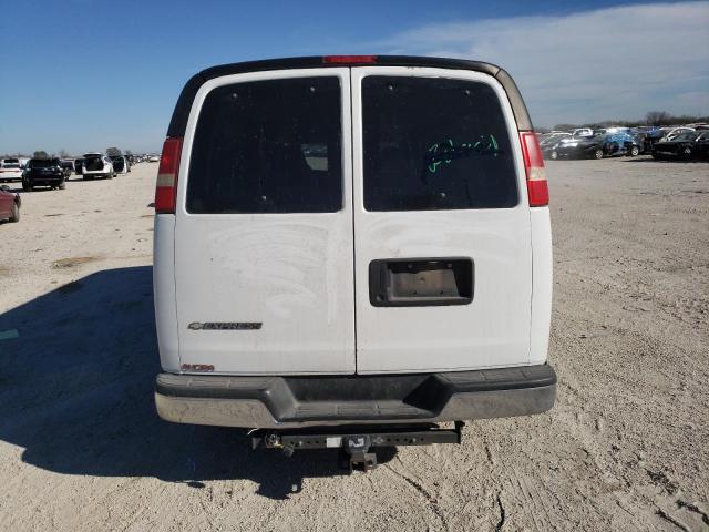 1GAHG39K791171283 - 2009 CHEVROLET EXPRESS G3 WHITE photo 6