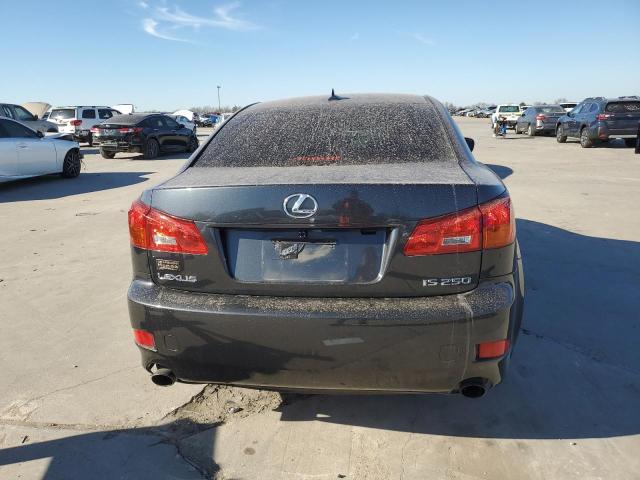 JTHBK262982080405 - 2008 LEXUS IS 250 CHARCOAL photo 6