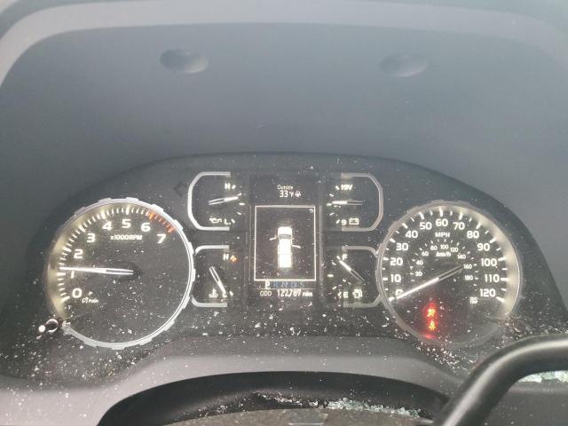 5TFUM5F12KX080737 - 2019 TOYOTA TUNDRA DOUBLE CAB SR/SR5 WHITE photo 9