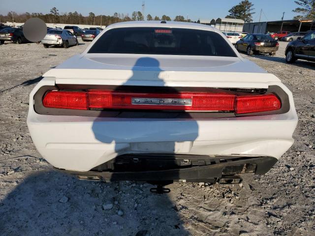 2C3CDYAG8CH170445 - 2012 DODGE CHALLENGER SXT WHITE photo 6