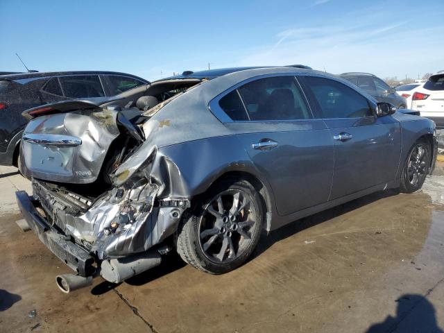 1N4AA5AP3EC913518 - 2014 NISSAN MAXIMA S GRAY photo 3