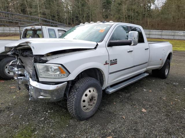 3C63RRJL3GG137818 - 2016 RAM 3500 LARAMIE WHITE photo 2