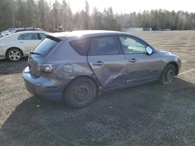 JM1BK34F981146907 - 2008 MAZDA 3 I GRAY photo 3