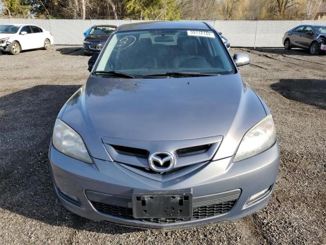 JM1BK34F981146907 - 2008 MAZDA 3 I GRAY photo 5