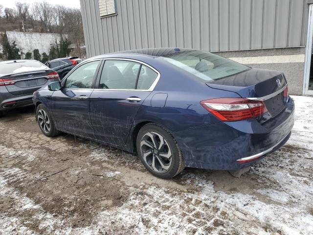 1HGCR2F76GA184210 - 2016 HONDA ACCORD EX BLUE photo 2