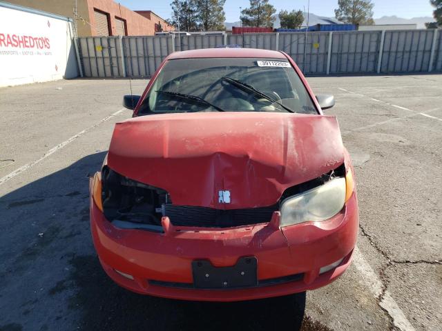 1G8AW12F83Z172250 - 2003 SATURN ION LEVEL 3 RED photo 5
