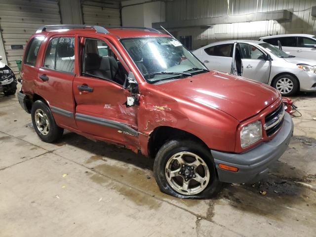 2CNBJ13C6Y6911921 - 2000 CHEVROLET TRACKER RED photo 4