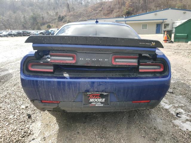 2C3CDZFJ2NH181356 - 2022 DODGE CHALLENGER R/T SCAT PACK BLUE photo 6
