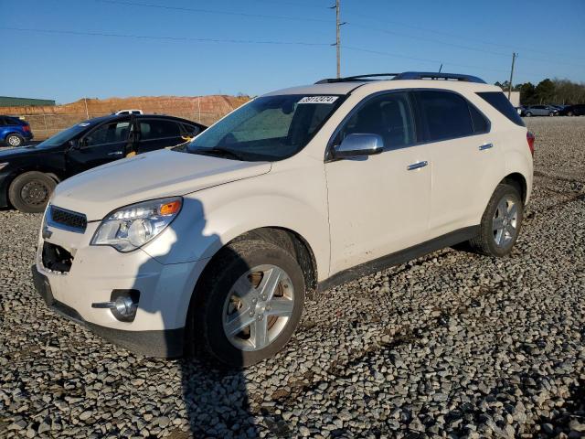 1GNALDEK1EZ104701 - 2014 CHEVROLET EQUINOX LTZ WHITE photo 1