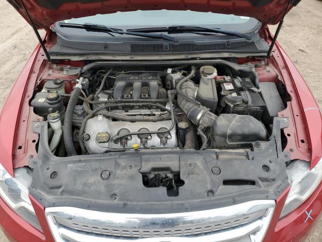 1FAHP2FW5AG123474 - 2010 FORD TAURUS LIMITED RED photo 11