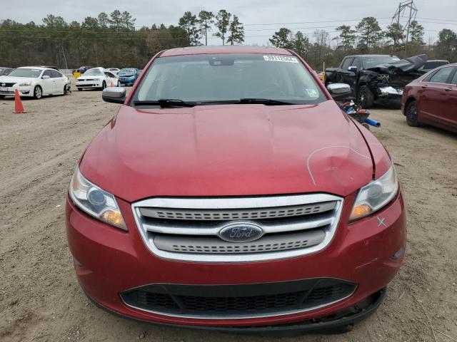 1FAHP2FW5AG123474 - 2010 FORD TAURUS LIMITED RED photo 5