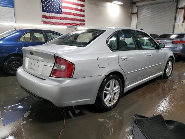 4S3BL626357227072 - 2005 SUBARU LEGACY 2.5I LIMITED SILVER photo 3