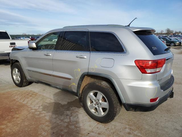 1C4RJEAG6CC177393 - 2012 JEEP GRAND CHER LAREDO ვერცხლისფერი ფოტო 2