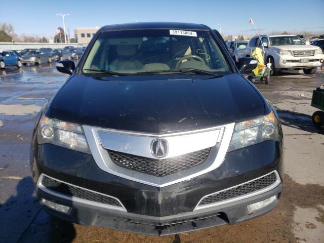 2HNYD2H36CH531179 - 2012 ACURA MDX TECHNOLOGY BLACK photo 5