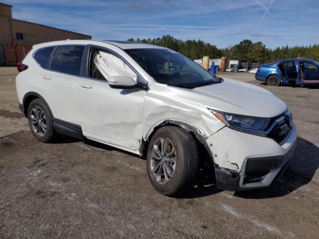 7FARW1H85NE009750 - 2022 HONDA CR-V EXL WHITE photo 4