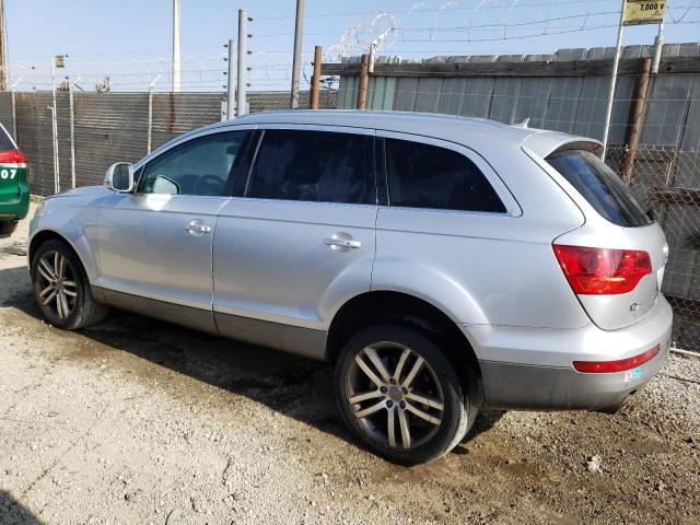 WA1BV94L67D068870 - 2007 AUDI Q7 4.2 QUATTRO PREMIUM SILVER photo 2