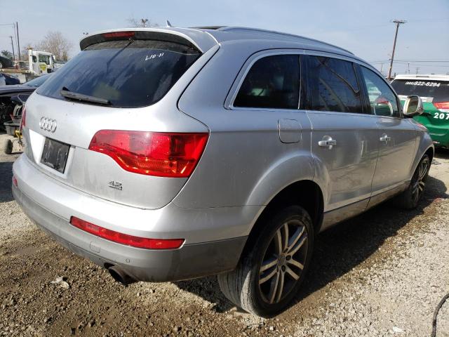 WA1BV94L67D068870 - 2007 AUDI Q7 4.2 QUATTRO PREMIUM SILVER photo 3