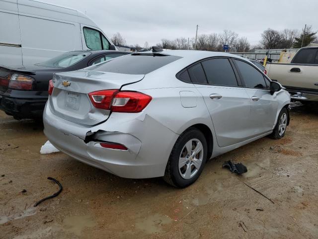 1G1BC5SMXH7237829 - 2017 CHEVROLET CRUZE LS GRAY photo 3