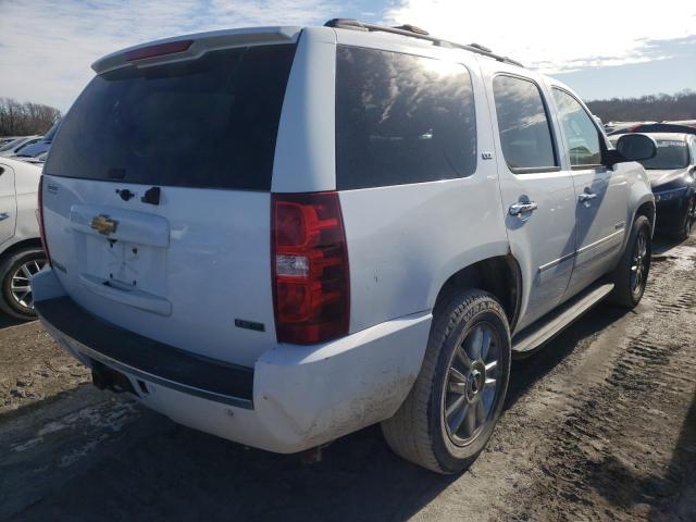 1GNUKCE05AR228568 - 2010 CHEVROLET TAHOE K1500 LTZ WHITE photo 3