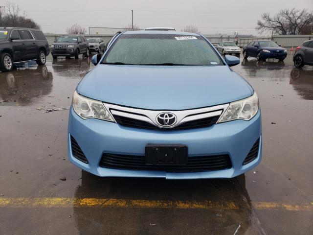 4T1BF1FK9CU513567 - 2012 TOYOTA CAMRY BASE TURQUOISE photo 5