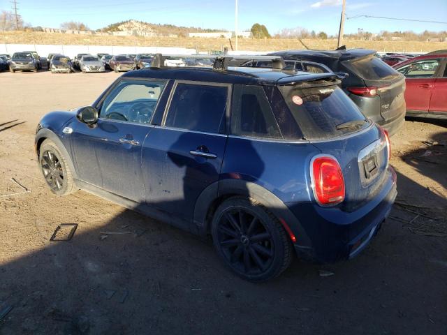 WMWXU3C59G2D30097 - 2016 MINI COOPER S BLUE photo 2