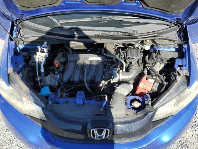 JHMGK5H53GX035282 - 2016 HONDA FIT LX BLUE photo 11