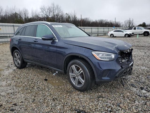 W1N0G8EB4NG036706 - 2022 MERCEDES-BENZ GLC 300 4MATIC BLUE photo 4