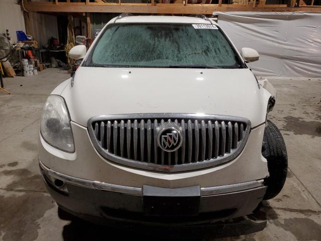 5GAKRBED7BJ115764 - 2011 BUICK ENCLAVE CXL WHITE photo 5