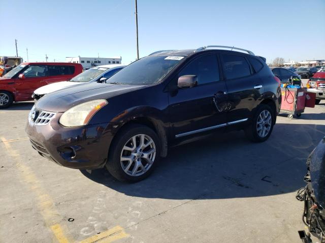 JN8AS5MT4DW533122 - 2013 NISSAN ROGUE S BURGUNDY photo 1