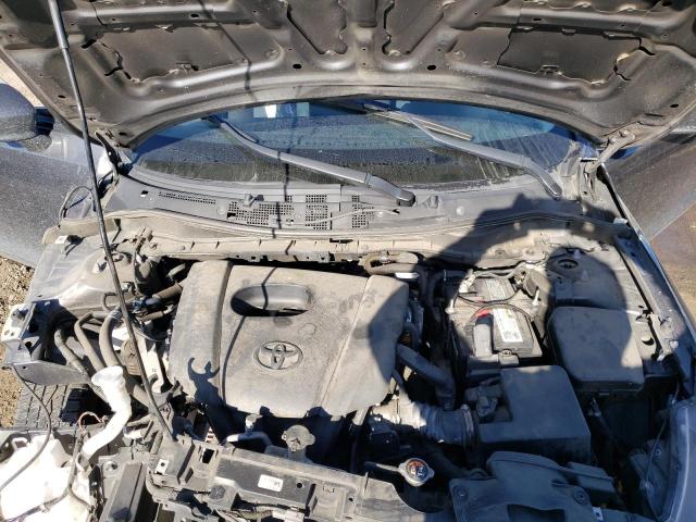 3MYDLBYV8KY513673 - 2019 TOYOTA YARIS L GRAY photo 11