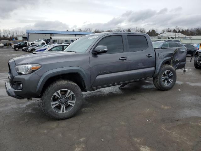 5TFCZ5ANXGX046060 - 2016 TOYOTA TACOMA DOUBLE CAB GRAY photo 1