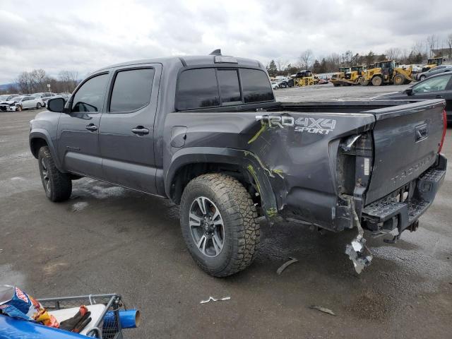 5TFCZ5ANXGX046060 - 2016 TOYOTA TACOMA DOUBLE CAB 灰色 照片 2