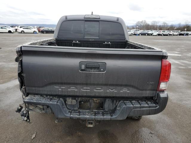 5TFCZ5ANXGX046060 - 2016 TOYOTA TACOMA DOUBLE CAB GRAY photo 6