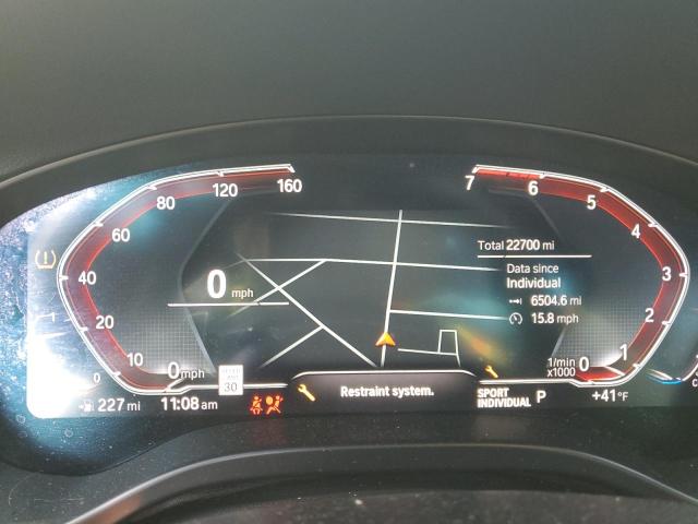 5UX33DT0XN9K46076 - 2022 BMW X4 XDRIVE30I BLACK photo 9