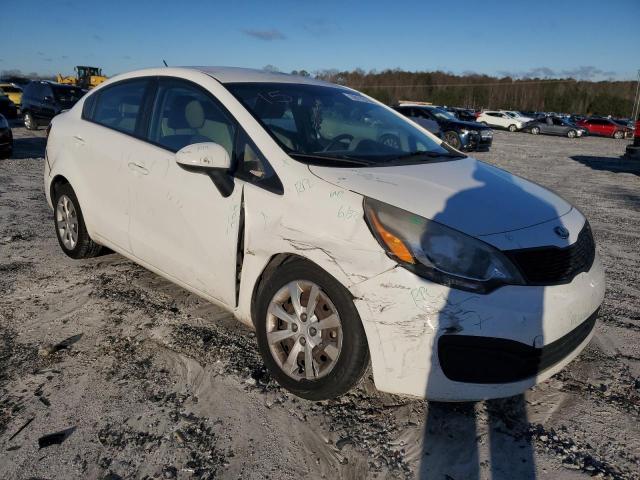 KNADM4A31D6306890 - 2013 KIA RIO LX WHITE photo 4