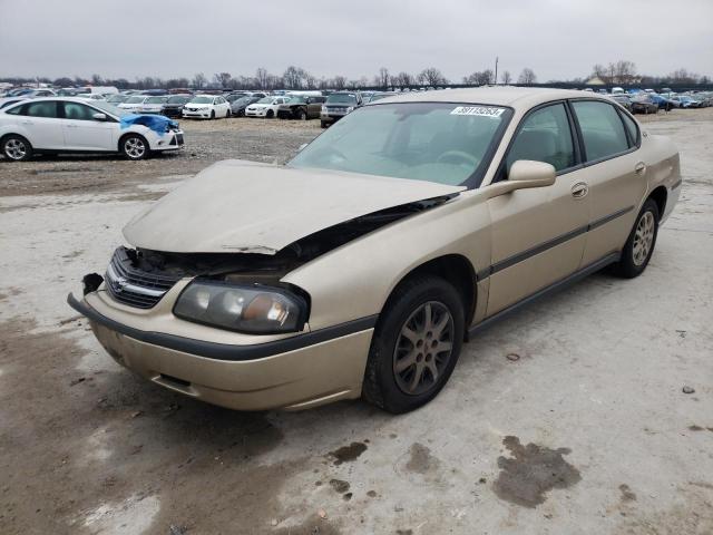 2G1WF52EX49182972 - 2004 CHEVROLET IMPALA TAN photo 1