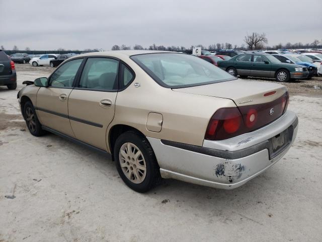 2G1WF52EX49182972 - 2004 CHEVROLET IMPALA TAN photo 2