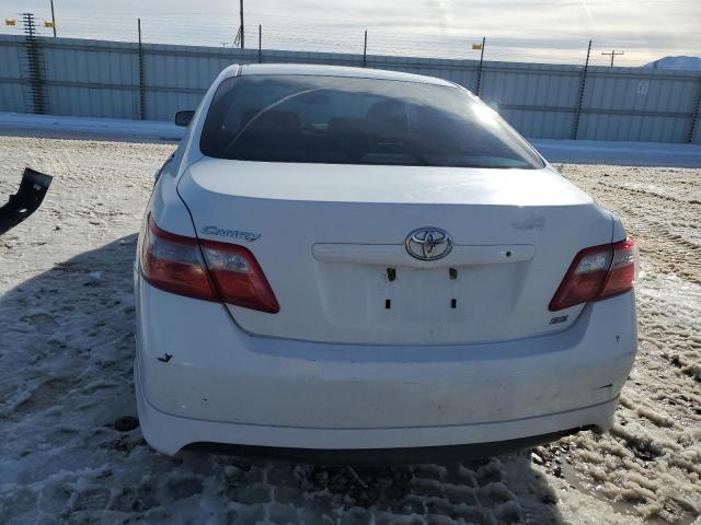 4T1BE46K77U612768 - 2007 TOYOTA CAMRY CE WHITE photo 6