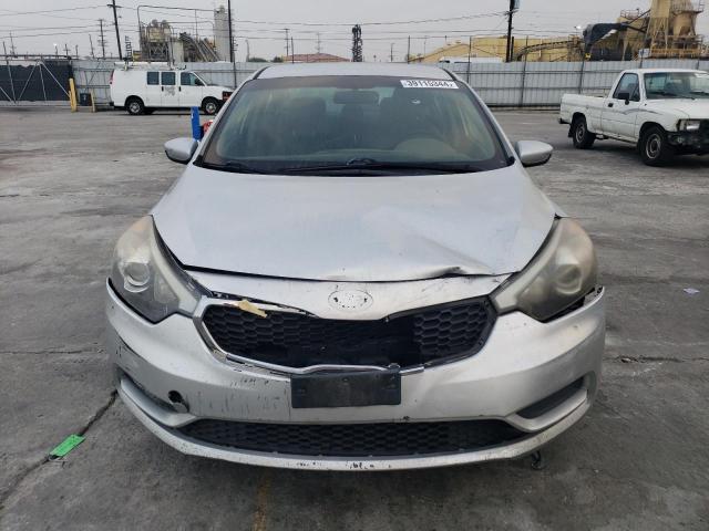 KNAFK4A62E5118458 - 2014 KIA FORTE LX SILVER photo 5